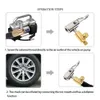 New Car Tire Nozzle Clamp Portable Iatable Pump Connector For Tyre Air Chuck Compressor Hose Repair Vae Adapter Clip