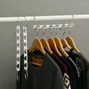 Cabides Yo-Coat Clothes Hanger Magic Gancho Metal - Leve Economia de Espaço Durável e Fino com Acabamento Suave Pacote de 6