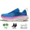 Haute qualité Clifton 9 Bondi 8 Designer Sports Chaussures de course Free People Eggnog Triple Noir Blanc Glace Bleu Cyclamen Sweet Lilac Baskets de jogging en plein air Baskets