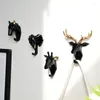 Hooks Cute Animals Key Umbrella Hook Hanger Wall Design Decorative Towel For Kitchen Holder