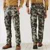 2022 Pantalon cargo pour hommes cott haute qualité camoue Jogger pantalon droit hommes militaire camo mâle armée pantalon cargo automne 38 g7GG #