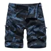 30-40 Hombres Camue Cargo Shorts Pockets 2024 Nuevos pantanos de camuflaje de verano Pantalones cortos Man Everlys Male Clothing 37nx#