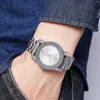 腕時計Skmei防水時間Clcok Reloj Hombre Simple Quartz Watch Mens Luxury Stainless Strap Male 2176