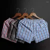 Underpants 3-Pack Men Male Pajamas Shorts Mens Boxers Short Panties Under Wear Sleeping Pants Multipack Cotton Bottoms