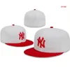 Ball Caps 2024 Mens Beyzbol Yankees Tapkalar Klasik Dünya Serisi Hip Hop Sport Sox Fl Kapalı La NY Chapeau 1995 Stitch Heart Love Otfc7