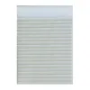 Films Frosted Window Film with White Stripe, Static Cling, Decorative, Stained, Privacy, Office, Room, Business Room, 4090cm