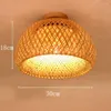 天井のライト手作りの竹ライトレトロな中国スタイルのハンギングランプ照明照明器具forキッチンレストランカフェ