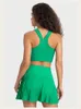Al Solid Color Women Yoga Bra Setss Slim Fit Sports Bra Fitness Vestセクシーな下着を取り外し可能なチェストパッドソフトなブラジャーの汗をかく
