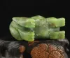 Rzeźby Old Natural Jade Ręcznie szarpany posąg smoka