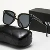 Luxe designer merk kanaal zonnebrillen ontwerper zonnebrilte kwaliteit bril dames mannen brillen vierkante dames zonneglas uv400 lens unisex met 189n