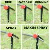 Kits 5m60m DRIP Irrigation System Plant Watering Set Watering Kits Verstelbare druppers voor irrigatie Micro Garden Watering System