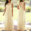 Повседневные платья, винтажное кружевное лоскутное длинное платье, свадебное платье подружки невесты, макси-халат Femme Vestidos