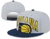 Indiana''Pacers''Ball Caps 2023-24 unisex moda cotone strapback berretto da baseball cappello snapback uomo donna cappello da sole ricamo primavera estate berretto all'ingrosso a0
