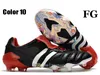 Presentpåse barn barn fotboll stövlar pulser fg cleats beckhams accelerators Precision Manias Youth Boys Girls Soccer Shoes Athletic Outdoor Botas de Futbol