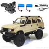 Voiture électrique/RC camions Rc 4x4 tout-terrain c54-1 Rc Rock Crawlers 4x4 1/16 LC80 rc voiture tout-terrain RC pick-up télécommande voiture tout-terrain T240325