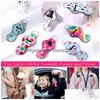 Party Favor Mini Lipstick Holder Keychain Lip Balm Holders Elastic Waterproof Neoprene Sleeve Keychains For Birthday Gift Drop Deliv Dhsmz