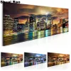 Stitch Rotterdam Landscape 5D Diamond Painting Croce Croce Punta quadrata/rotonda a mosaico ricamo a mosaico City Edifici in alto,