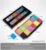 Palette gel di scintillio Vendi la facciata per body Art Painting non tossico Special Effects Effects Stage Carnival Festival Makeup 240321