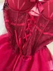 Partykleider Singreiny Weihnachten sexy Pyjamas Spitzenspleiß Mesh flauschiger Mini Kleid Rückenfreie unregelmäßige süße erotische Pornos, schlanke Nachtwäsche