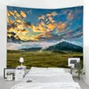 Tapisseries Belle montagne paysage marin tapisserie bohême salon mur toile décorations pour tissu Tapiz