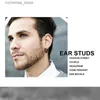 Ear Cuff Ear Cuff 1 stainless steel ear clip for men non perforated for women punk hip-hop ear clip for men non perforated ear clip Y240326