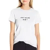 Polos pour femmes Pourrais-je être plus moi-même ?T-shirt Vêtements d'été Vêtements esthétiques T-shirts mignons pour femmes