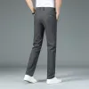 Casual Formal Pants Men Regular Four Sears Black Khaki Elastic Stretch Bussin Loose Suit Plus Size Office byxor Male X59m#
