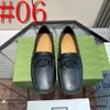 40 Model Luxry Designer Men Menafers Buty Wsuł się na moccasins Buty Moccasin