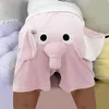 Nowe słodkie śmieszne letnie odzież snu dla mężczyzn kobiety Carto Elephant piżama urocze spanie Pajama Spodnie odzież domowa para 1pcs szorty j0fc#