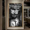 Stitch HUACAN 5D DIY Diamond Painting Jesus Cross Full Round Square Embroidery Religion Sale Mosaic Portrait Creative Hobbies