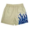 2024 Mesh Ademende Mannen Shorts GYM Basketbal Running Sneldrogende Shorts Baggy Vlam Print Fi Shorts Zomer V7Ut #