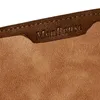 Portefeuilles Frosted Portemonnee Leren ID-kaarthouder Kaarthouder Clutch Tas Portemonnee