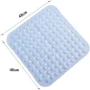 Matten PVC Badkamer Antislipmat Ronde Siliconen Antislip Douche Massage Mat Zuignap Douchemat Massage Deeltjes Voetkussentje