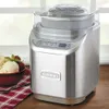 Cuisinart Meishanya 2 liter (ongeveer 2,8 liter), Cool Creations Frozen Yogurt, ijsmachine, LCD-scherm en timer, roestvrij staal, ICE-70P1