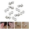 Stud Earrings 10 Pairs Magnetic Fake Tiny Ear Studs Clip On Magnet For Women