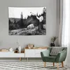 Gobeliny Theodor Kittelsen OP pod fjeldet toner en lur Tobestry Decor Decor Korean Style Dekoracyjne obrazy ścienne