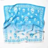 Scarves 2022 Latest Luxury New Design Square Scarf Twill Silk Scarf Womens Kerchief Summer Shawl Scarf Q240326