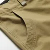 Dikker Cargo Broek Mannen Casual Cott Baggy Meerdere Zakken Broek Mannelijke Commuter Combat Slijtvaste Militaire Heren Broek Y8o0 #