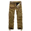 Winter Fleece Warme Tactische Broek Zip Cott Broek Losse Legergroene Cargo Broek Mannen Casual Plus Dikker Tooling Broek maat 40 p8vf #