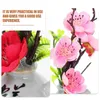 Kwiaty dekoracyjne 2 szt. Sashimi Dekoracja talerzy Bride sztućca sztuczne rośliny sztuczne rośliny plastikowe ozdoby