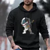 Mens sweater pullover hooded sweatshirt pattern printed daily sports street designer basic spring and autumn clothing 240307