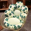 Kudde Cartoon Flower Lamb Plush Thicked Anti Slip for Office Sitting Non Collapsing Chair Winter