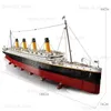 Blocs en stock 99023 Compatible 10294 Titanic Grand bateau de croisière Ship à vapeur briques