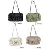 Trekkoord Dames Rits Sling Bag Multifunctioneel Veelzijdig Onderarm Casual Grote capaciteit Lichtgewicht Slouchy Reizen