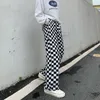 spodnie kobiety mężczyzn 2022 Autumn Street Hip Hop Print Drukuj wysokie talia proste nogi spodnie luźne spodnie harajuku pant sport