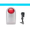 2024 433MHz Wireless Strobe Siren Light Alarm Outdoor Waterproof Only For G4 / W123 / G50 / PG103 / W2B Wifi GSM Alarm System