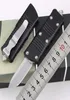 Mini Combat Dragon Dual Action Tanto D2 Stonewashed Automatisk Auto Knife Pocket Survival Hunting Camping Xmas Present Knives for Man1185952