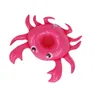 Uppblåsbar Crab Cup Holder Pool Party Decoration Water Fun Toys Njut av simning BERVERTER FLOAT Cup Boat PVC Material3521549