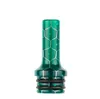 510 Snakeskin Long Mouth Resin Drip Tips Acessórios para cachimbos Honeycomb Bocal para 510 Thread Cigarette Holder RDA RBA Tank Atomizers Driptips Mouth Piece