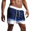 Strandhosen Sommer Neue Stil Herren Badeshorts Tasche Herren Badeshorts Schnelltrocknende Strandhose Badebekleidung mit Mesh-Futter y70U #